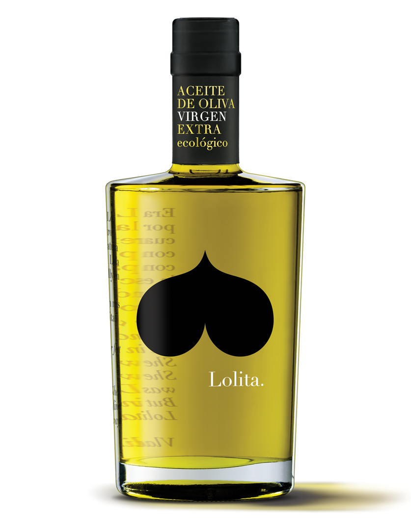 Lolita Diseño Packaging Aceite de Oliva Virgen Extra Ecológico