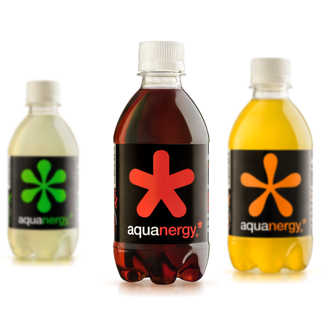 Aquanergy Diseño Packaging Branding Refrescos naturales sin azúcar